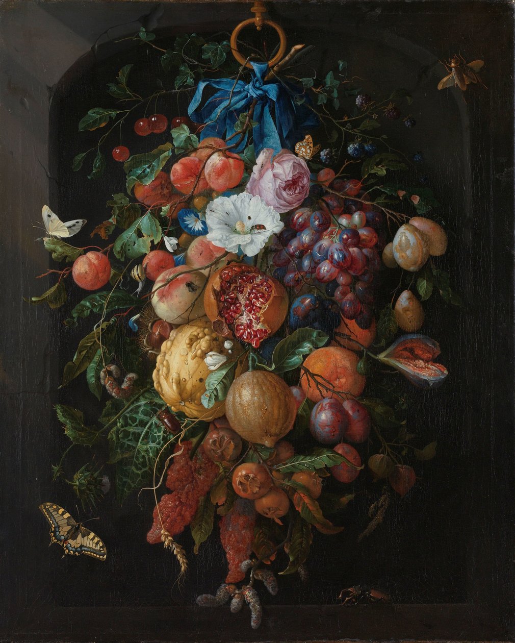 Guirlande de fruits et de fleurs - Jan Davidsz de Heem