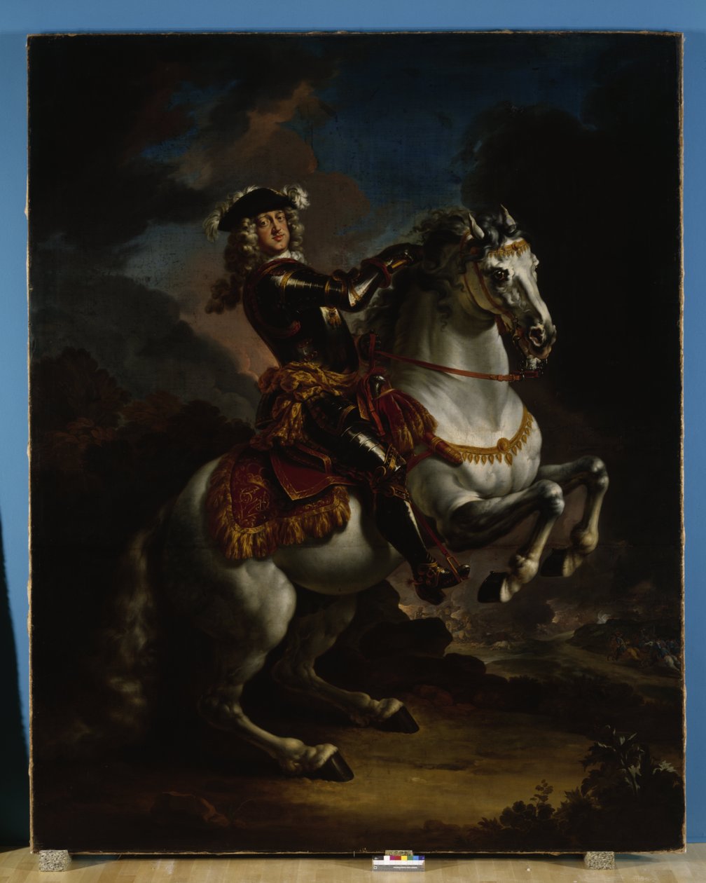 Électeur Johann Wilhelm von Pfalz-Neuburg à cheval - Jan Frans van Douven