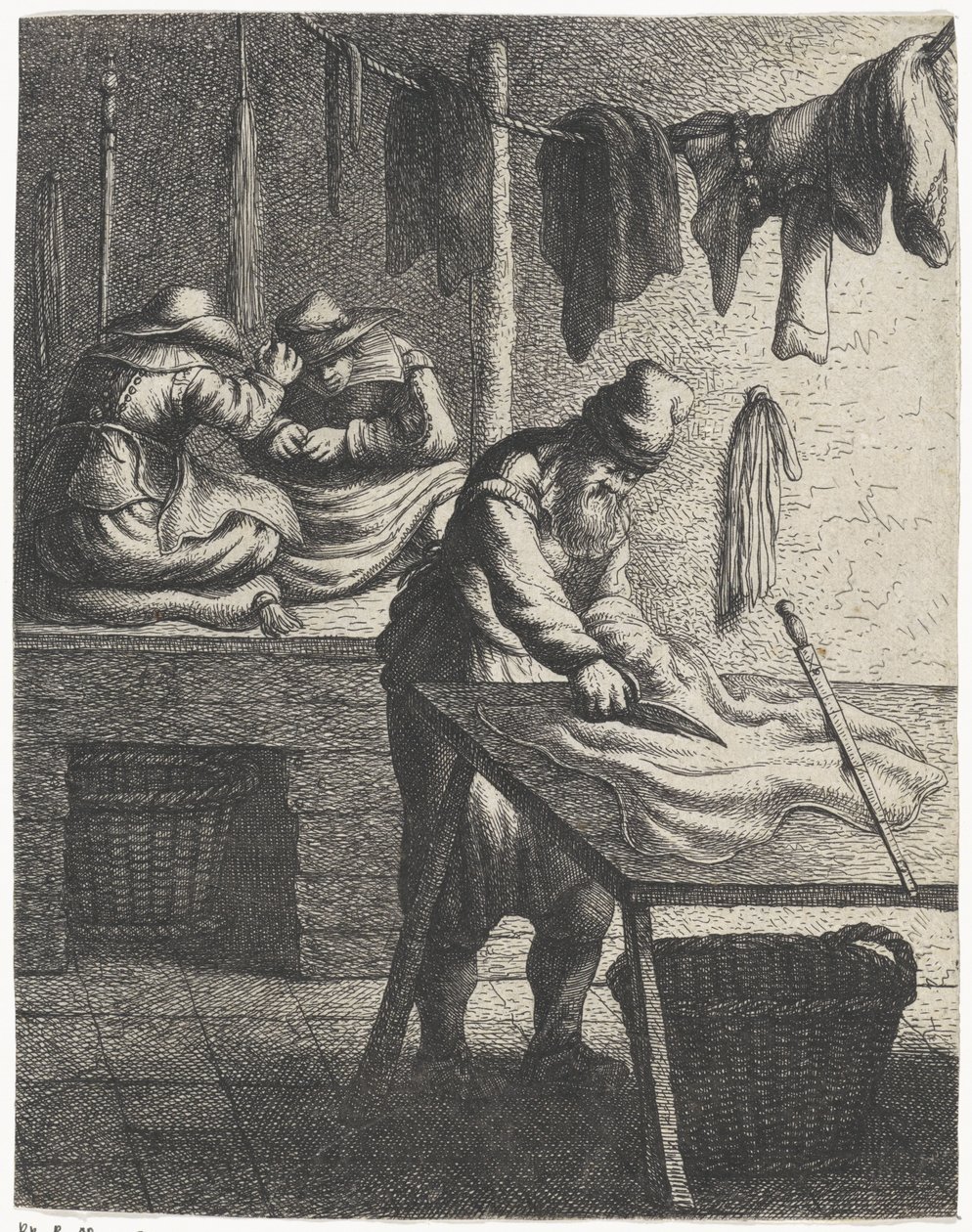 Tailleur (série Beroepen) - Jan Gillisz. van Vliet