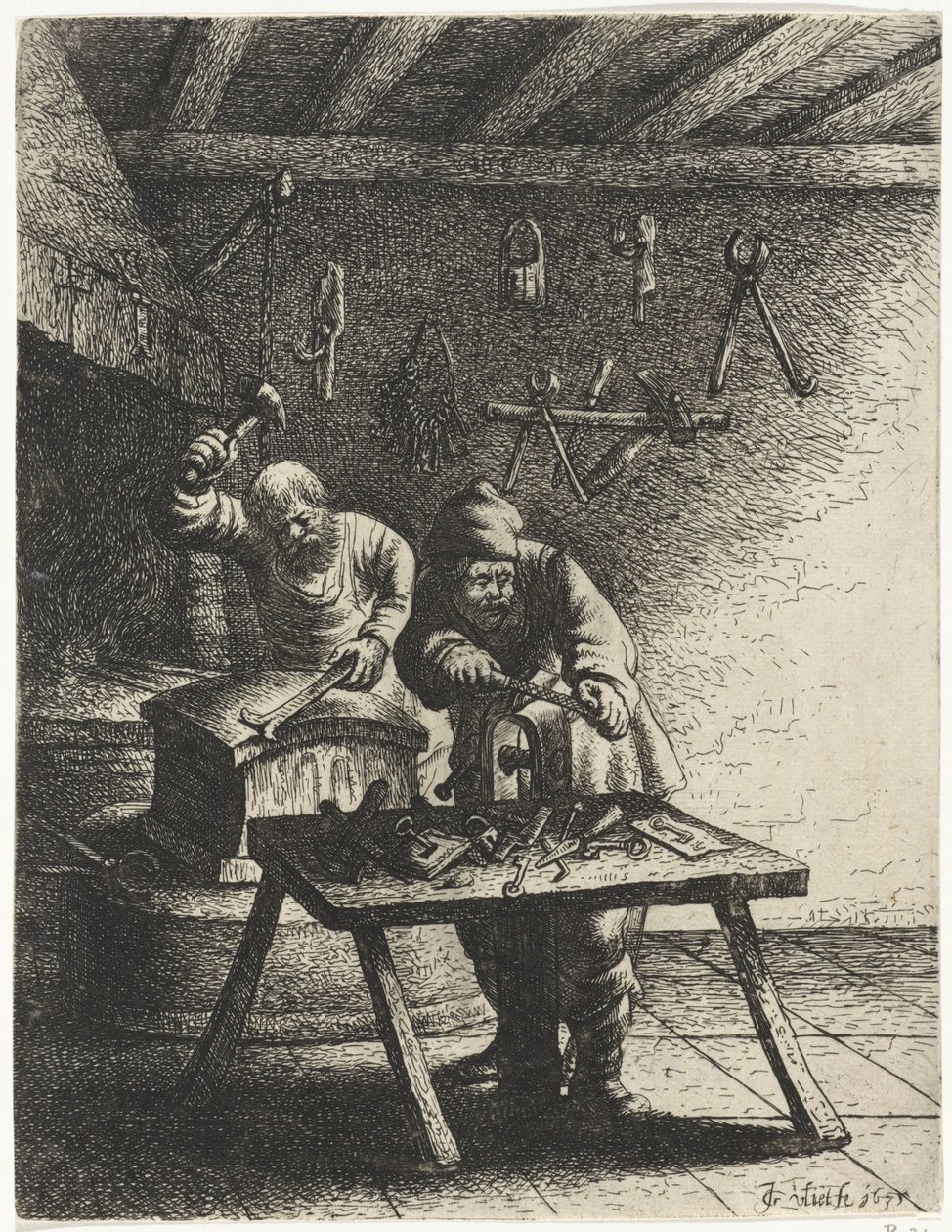 Serruriers (Métiers) - Jan Gillisz. van Vliet