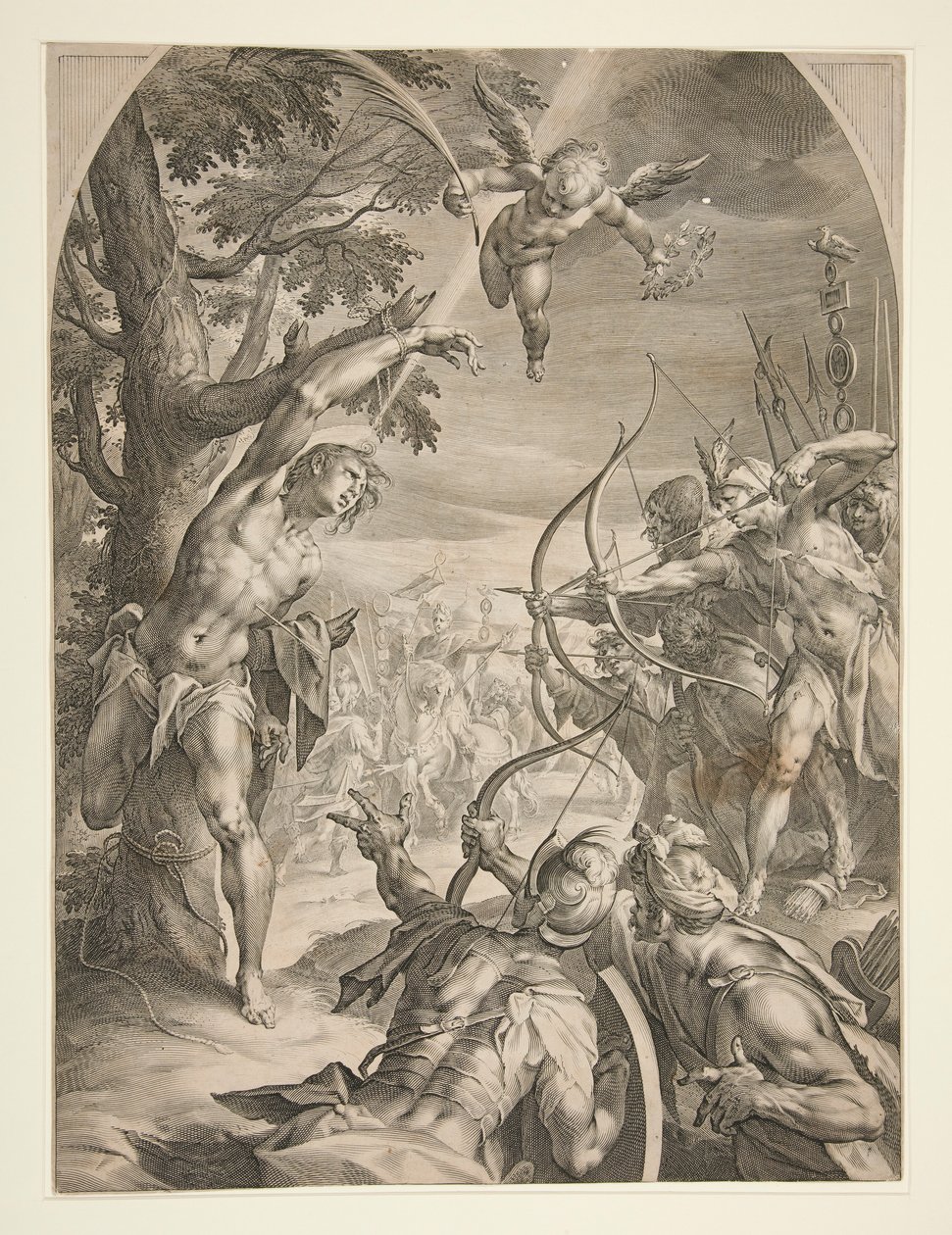 Martyr de Saint Sébastien - Jan Harmensz. Muller