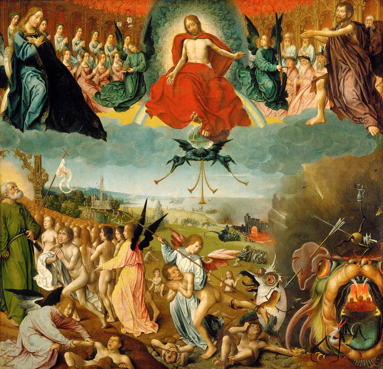 Le Jugement dernier, c.1525 - Jan II Provost