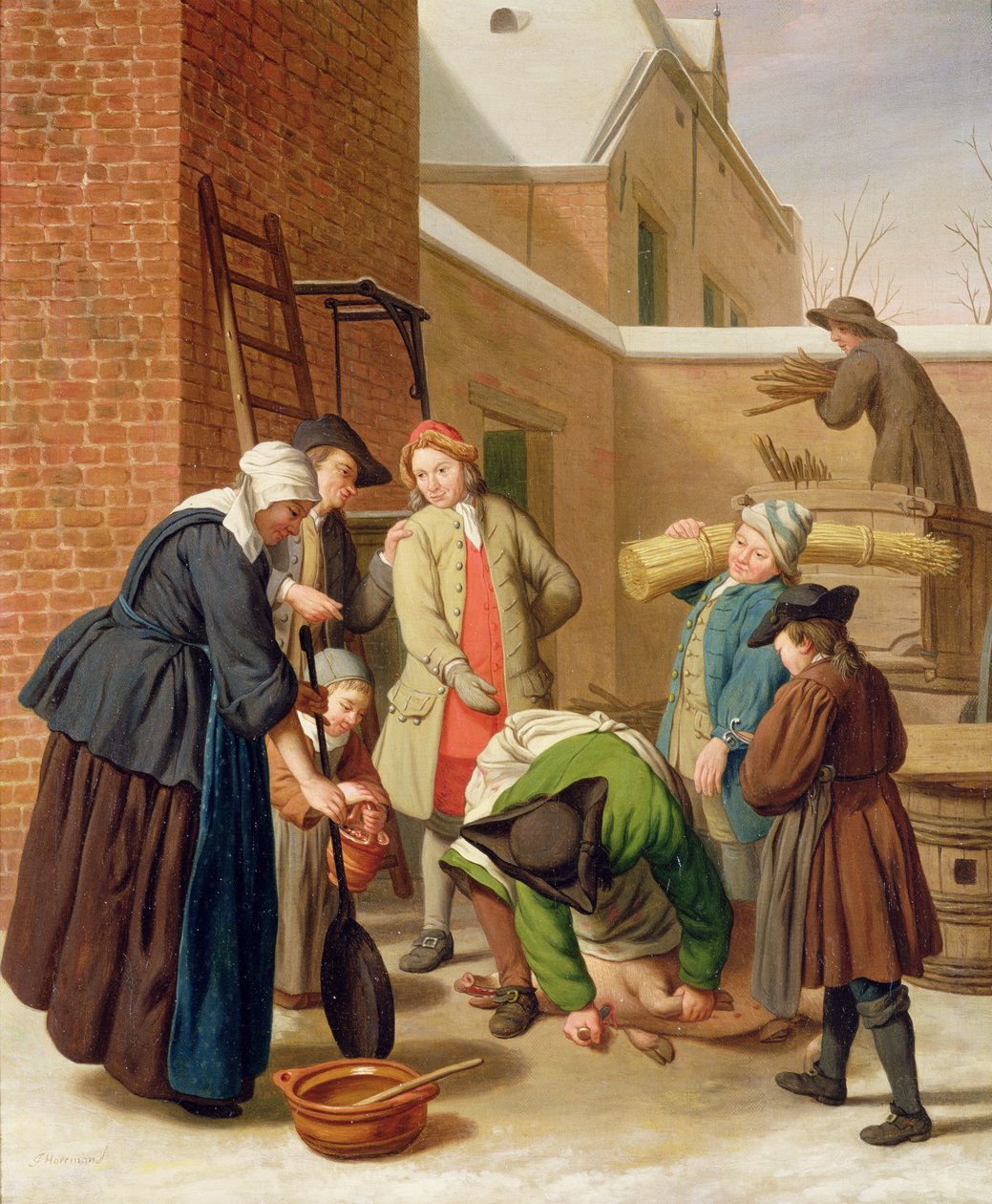 Les Quatre Saisons, Hiver - Jan Josef the Elder Horemans