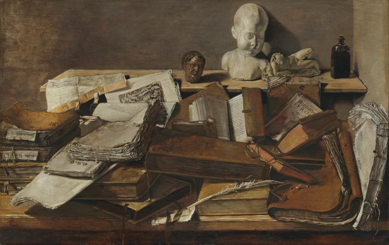 Nature morte aux livres - Jan Lievens