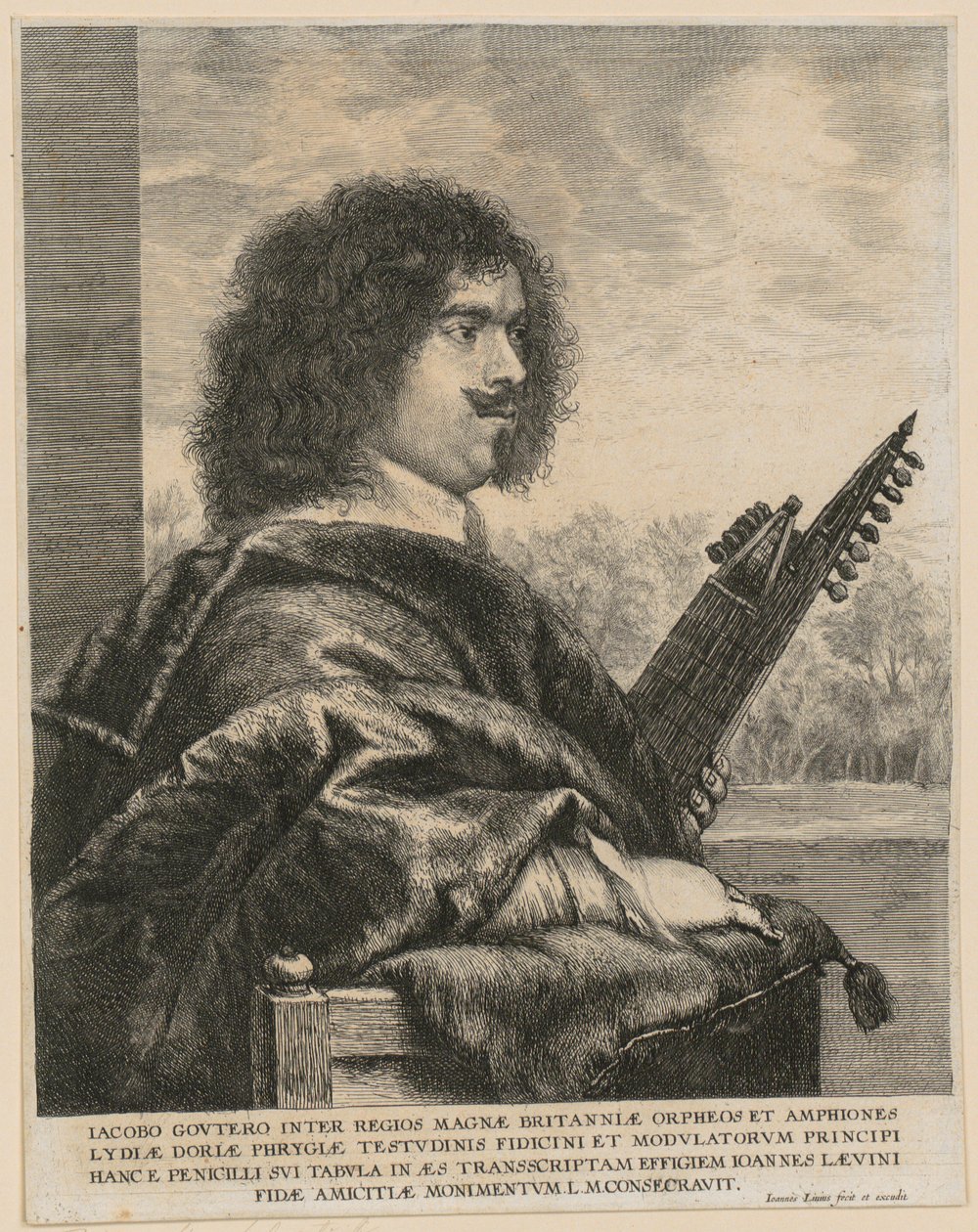 Portrait de Jacques Gaultier (Gouter) - Jan Lievens