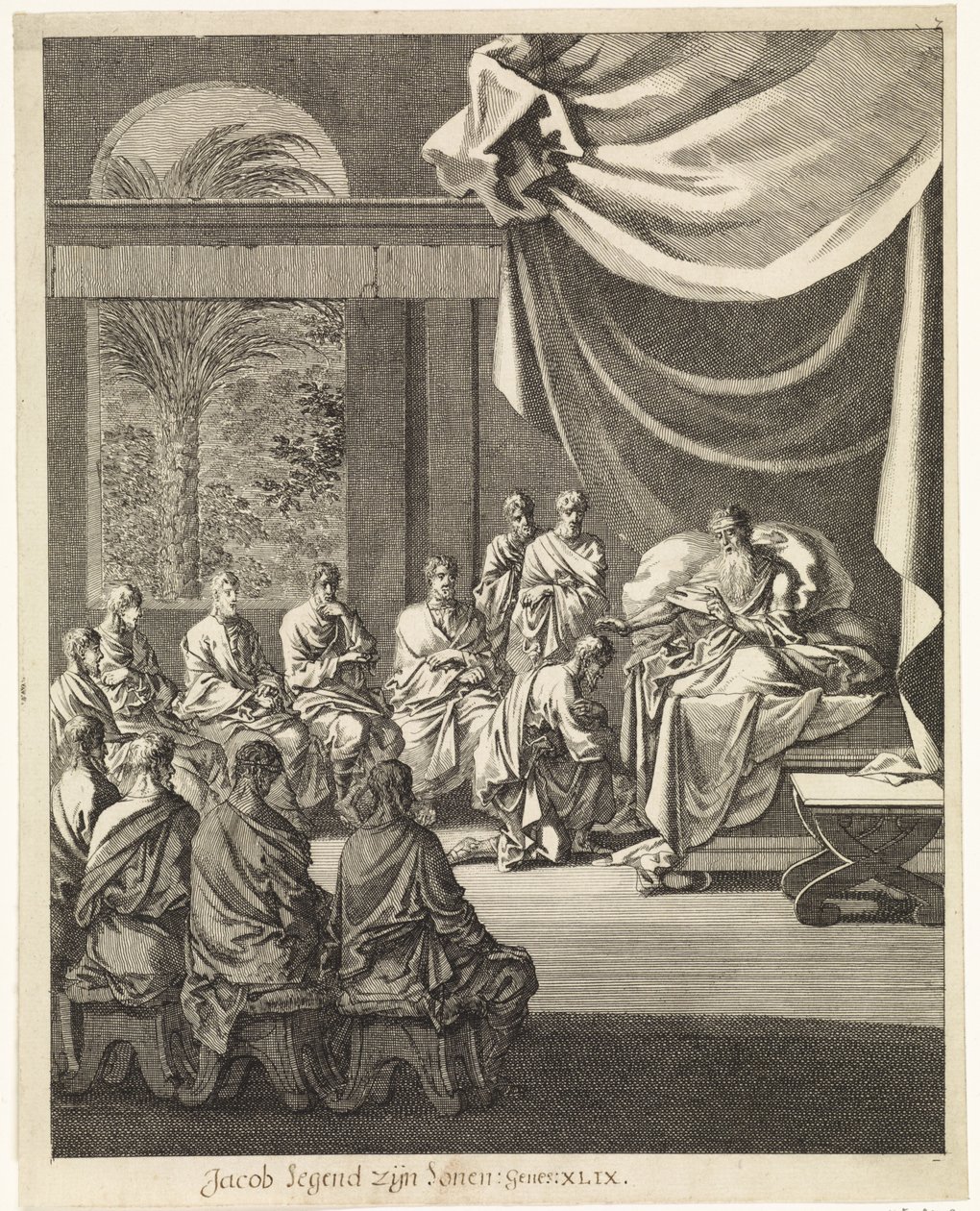 Jacob bénit ses fils - Jan Luyken
