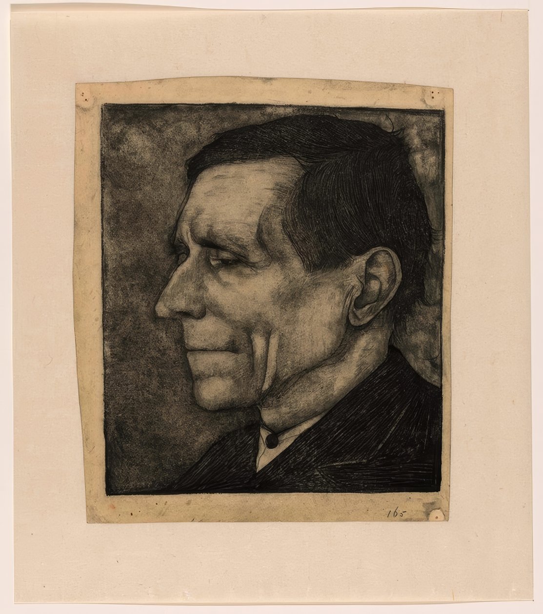 Père de Jan Mankes, presque de profil vers la gauche - Jan Mankes