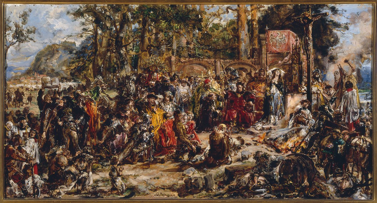 Le baptême de la Lituanie. 1387 - Jan Matejko