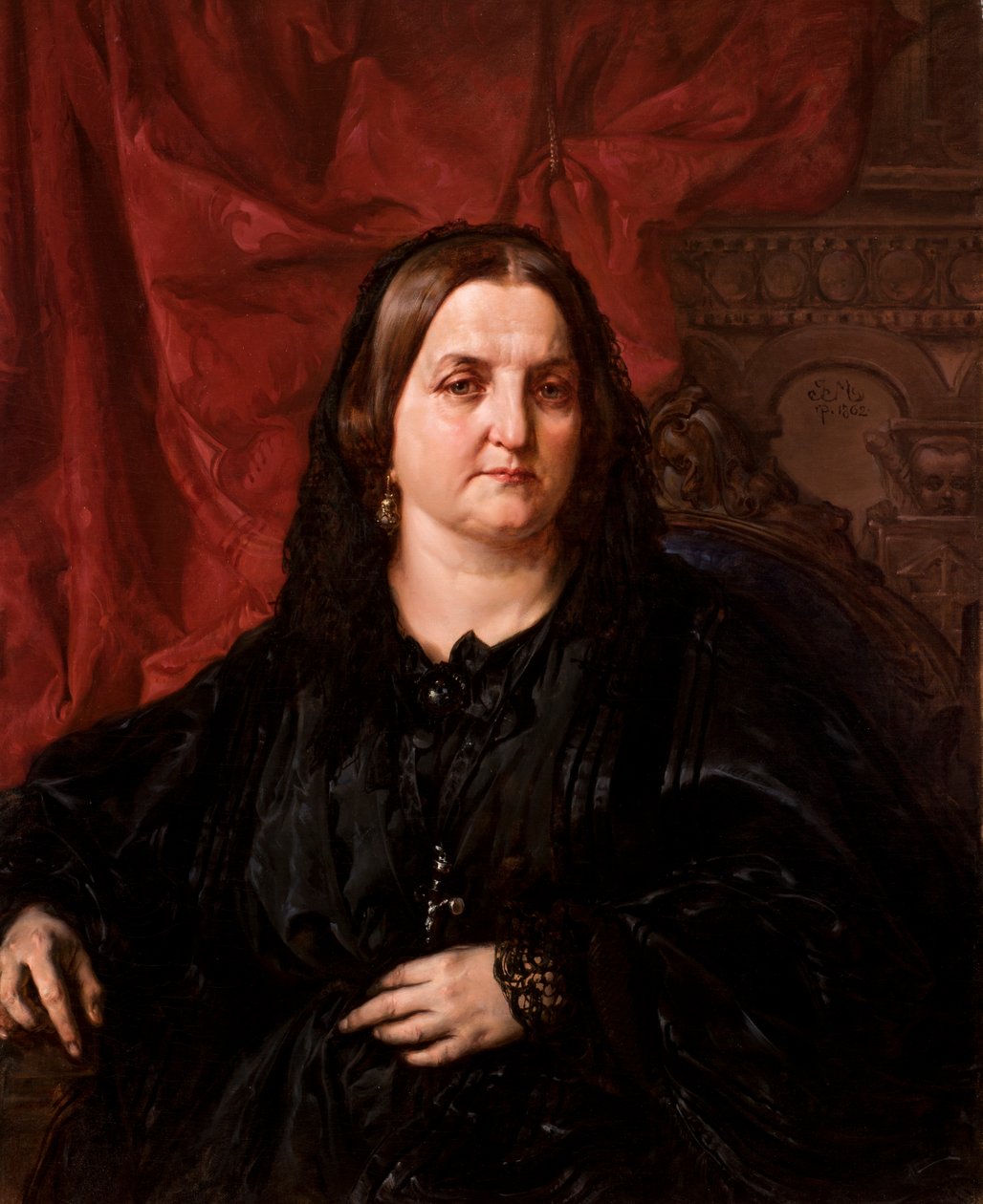 Portrait de Paulina Giebułtowska - Jan Matejko