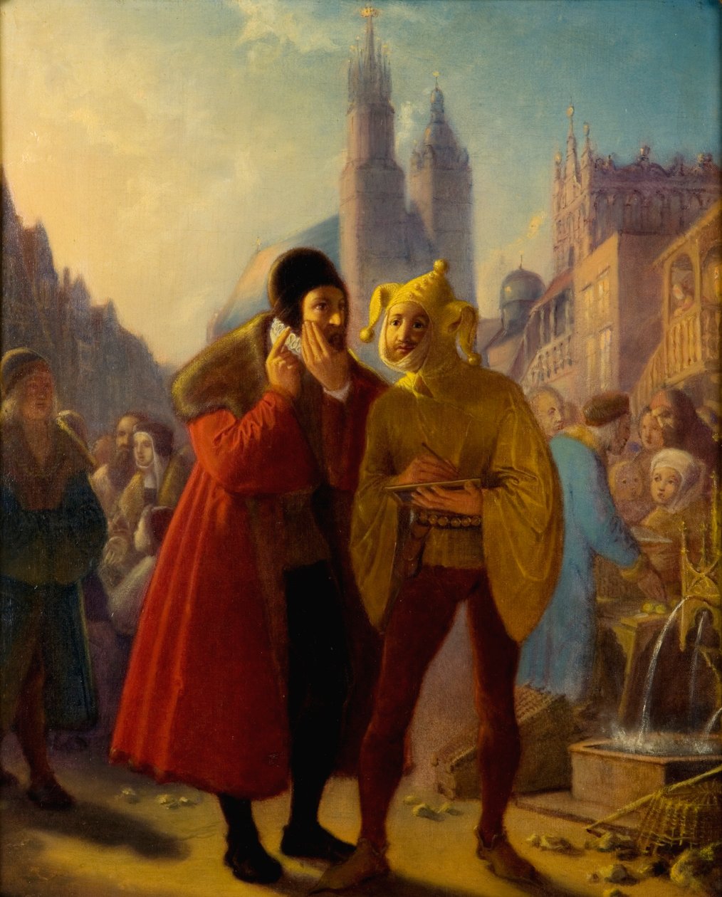 Stańczyk feignant une rage de dents - Jan Matejko