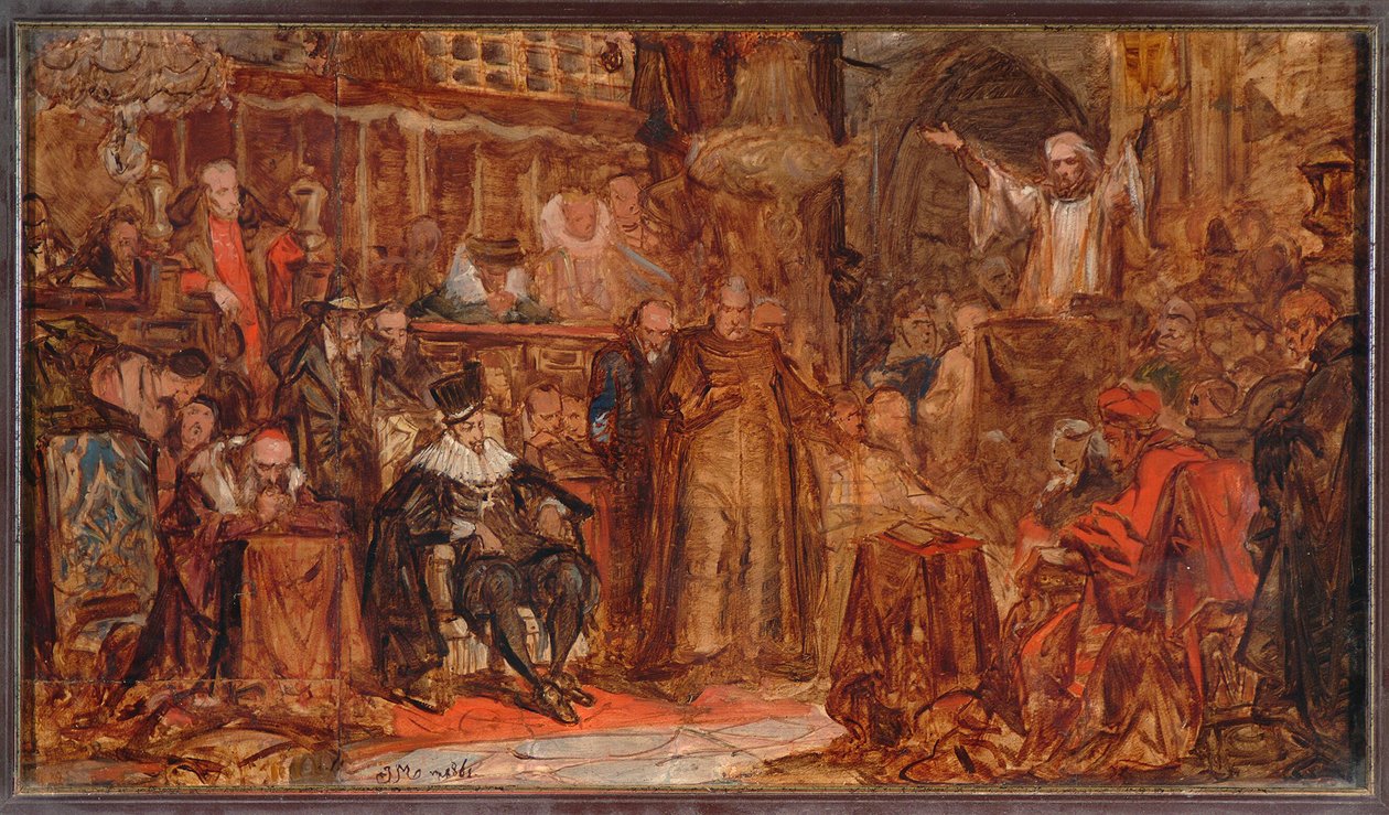 Esquisse pour « Le Sermon de Skarga » - Jan Matejko