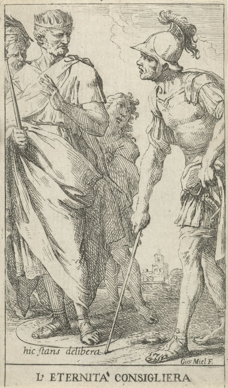 Popilius Laenas dessinant un cercle - Jan Miel