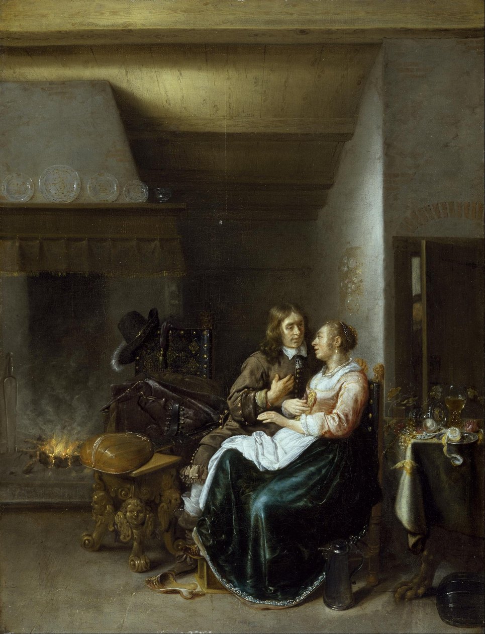 Un couple dans un intérieur - Jan Miense Molenaer