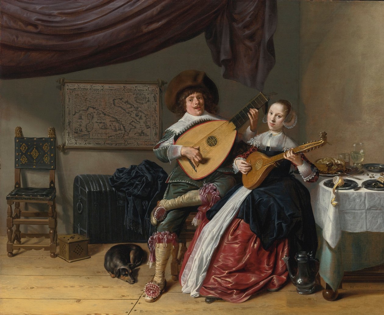 LE DUET :  UN AUTOPORTRAIT DE L
