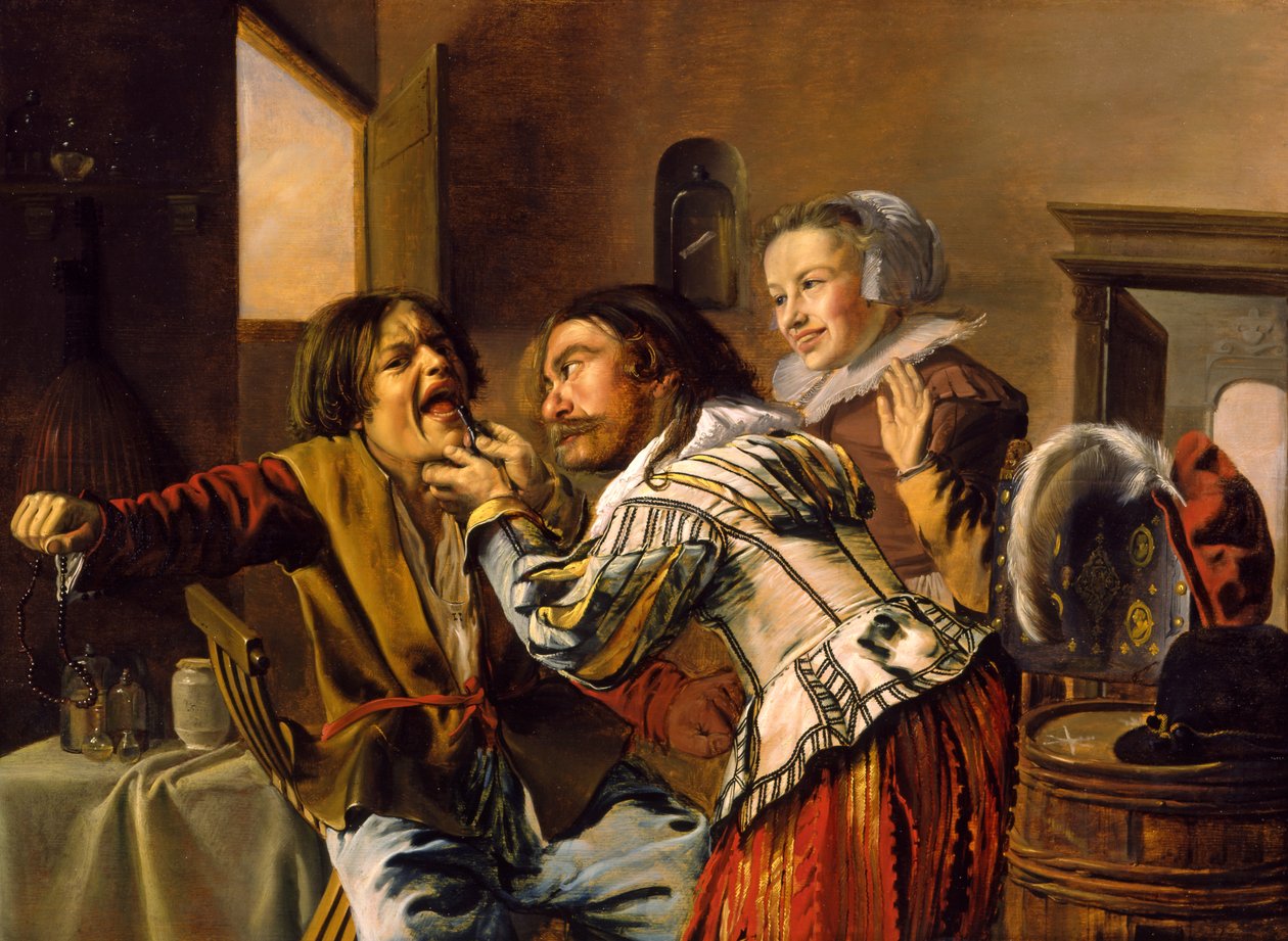 Le dentiste - Jan Miense Molenaer