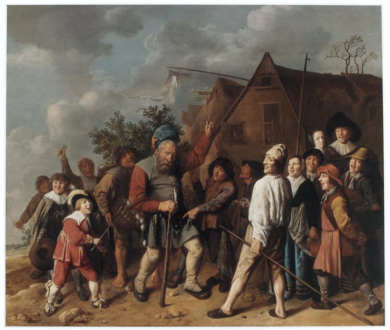 Le colporteur ivre - Jan Miense Molenaer