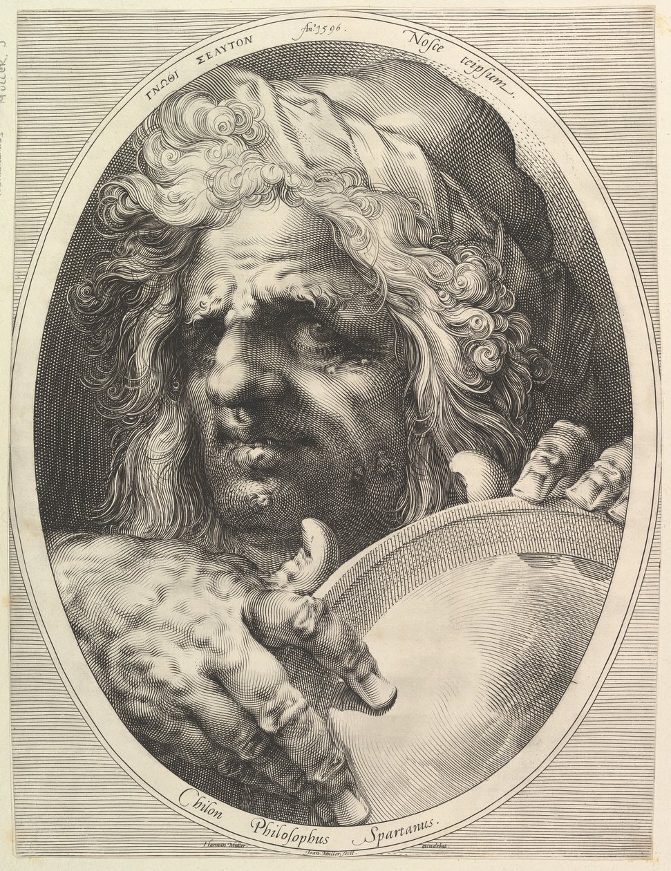Chilon, législateur et philosophe de Sparte, vers 1615 - Jan Muller
