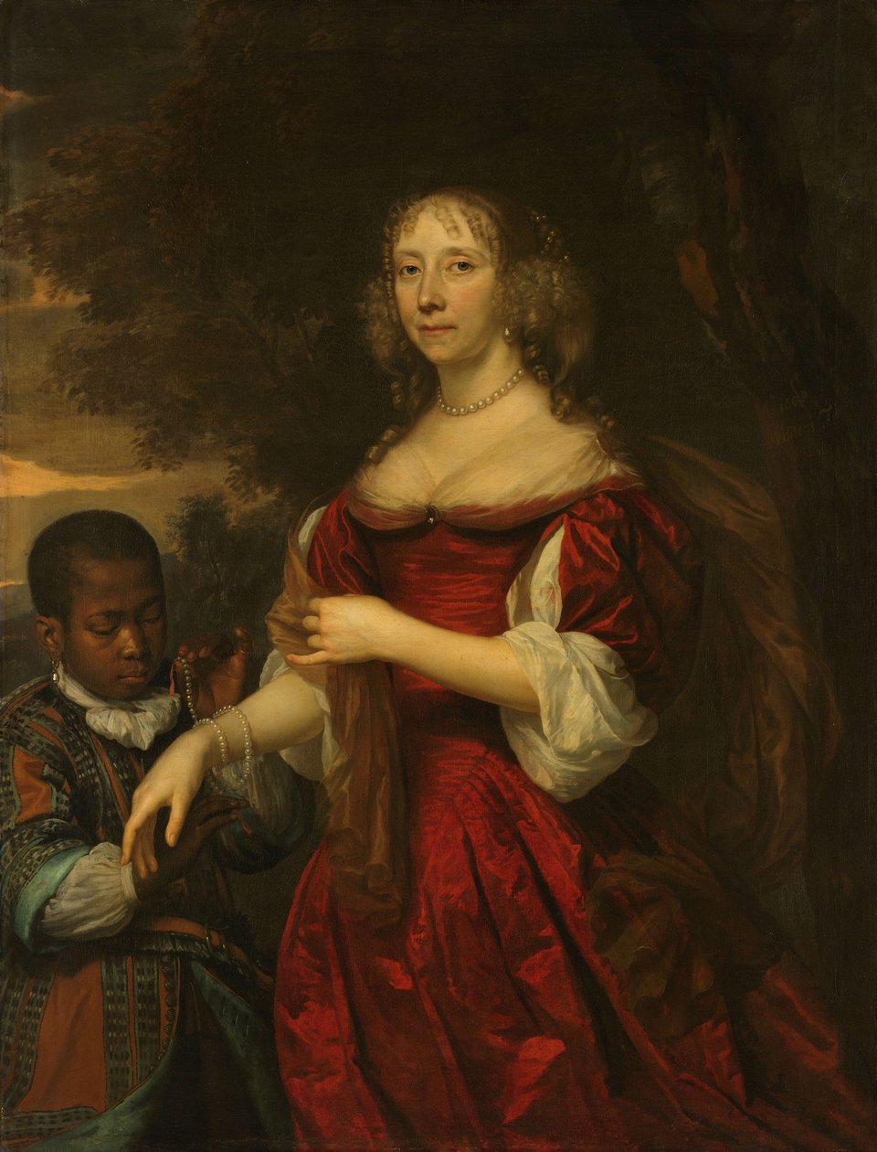 Portrait de Marguerite de Raephorst - Jan Mytens or Mijtens