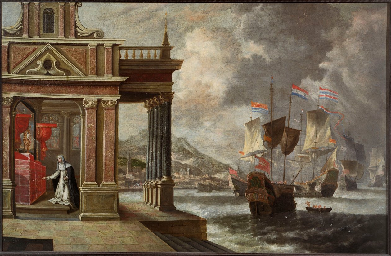 La bataille de Lépante : Sainte Catherine de Ricci et l