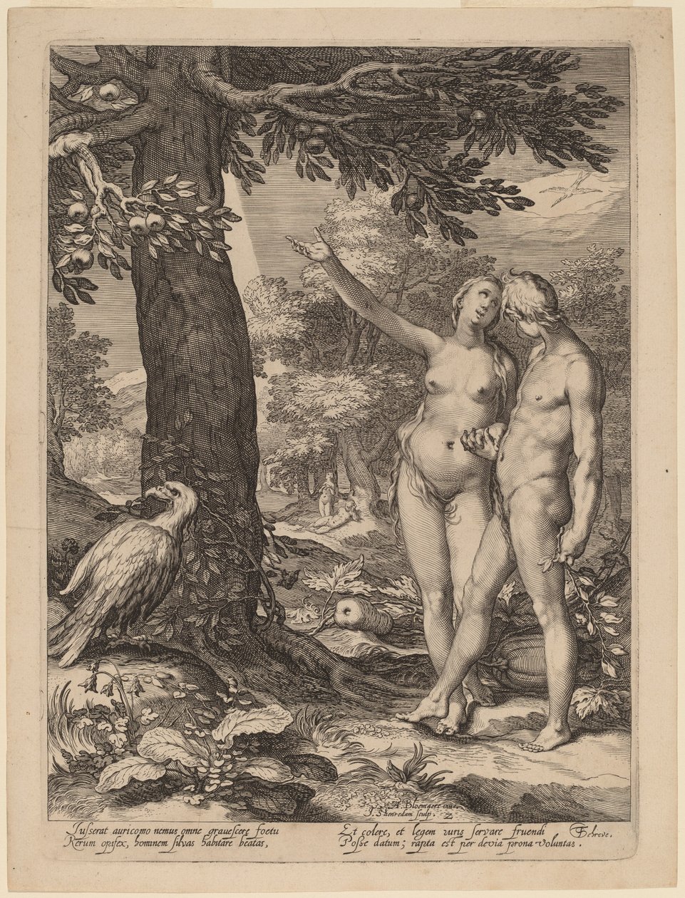 Adam et Ève devant l
