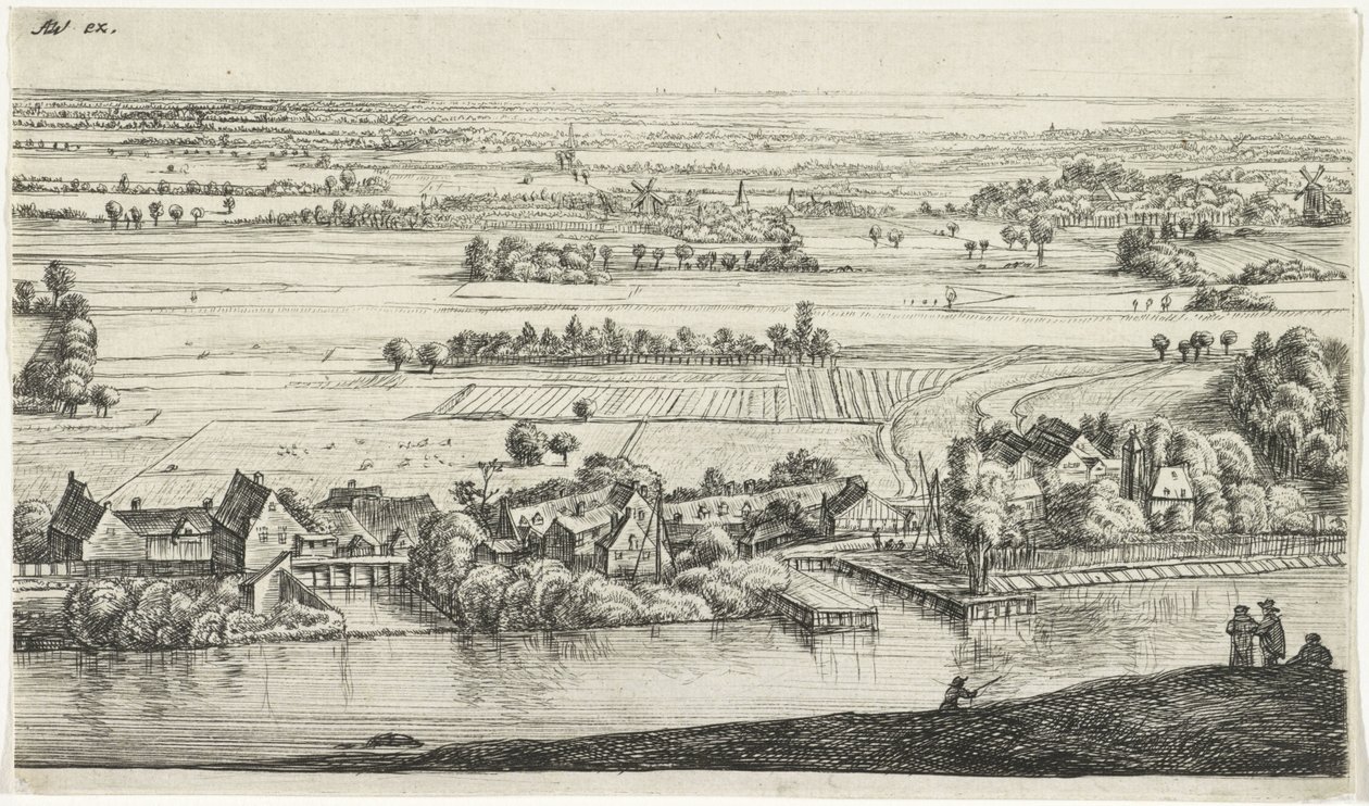 Village au bord d