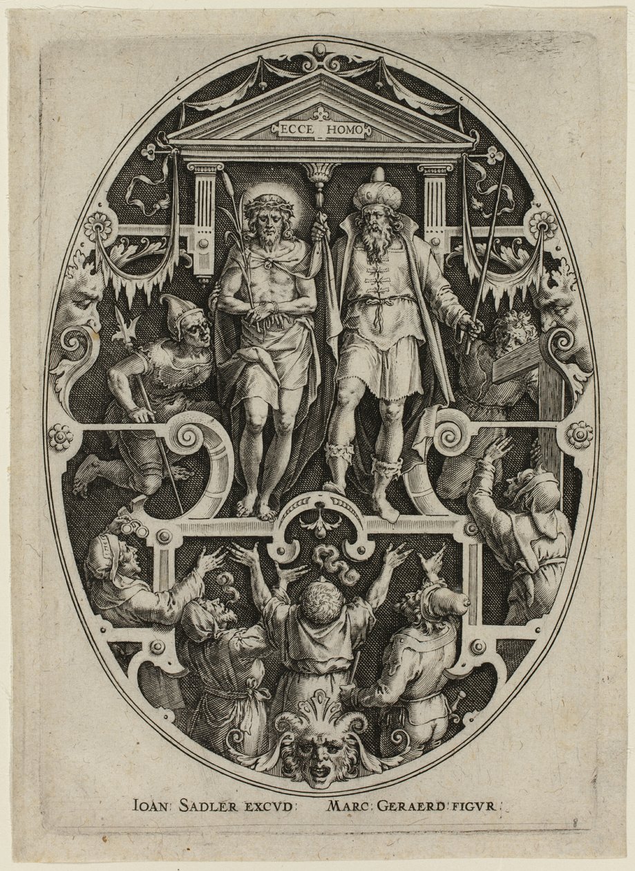 Ecce Homo, extrait de la Passion du Christ - Jan Sadeler I
