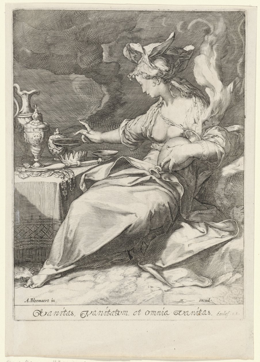 Allégorie de la vanité (Vanitas) - Jan Saenredam