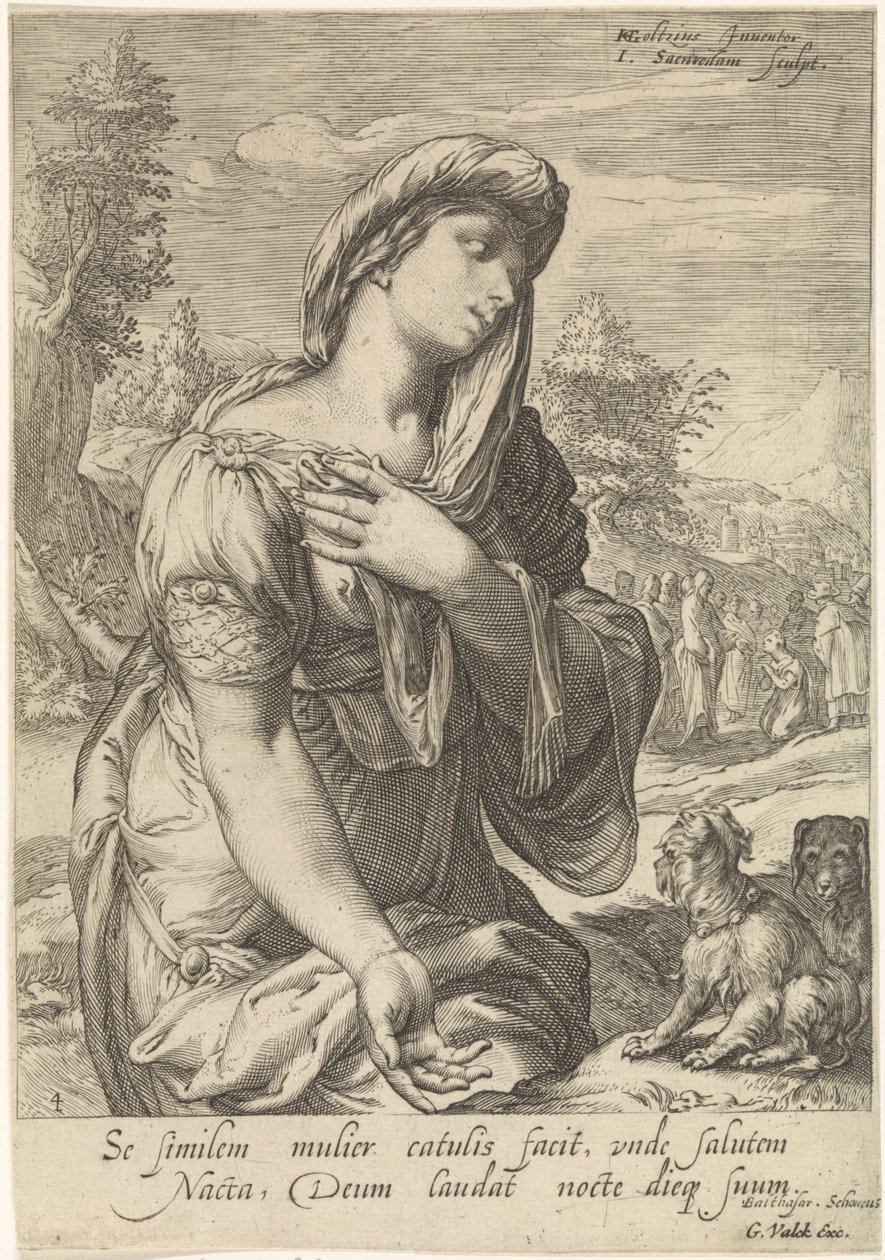 La femme cananéenne - Jan Saenredam