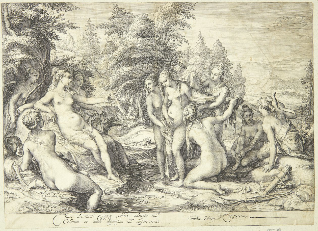 Diane et Callisto - Jan Saenredam