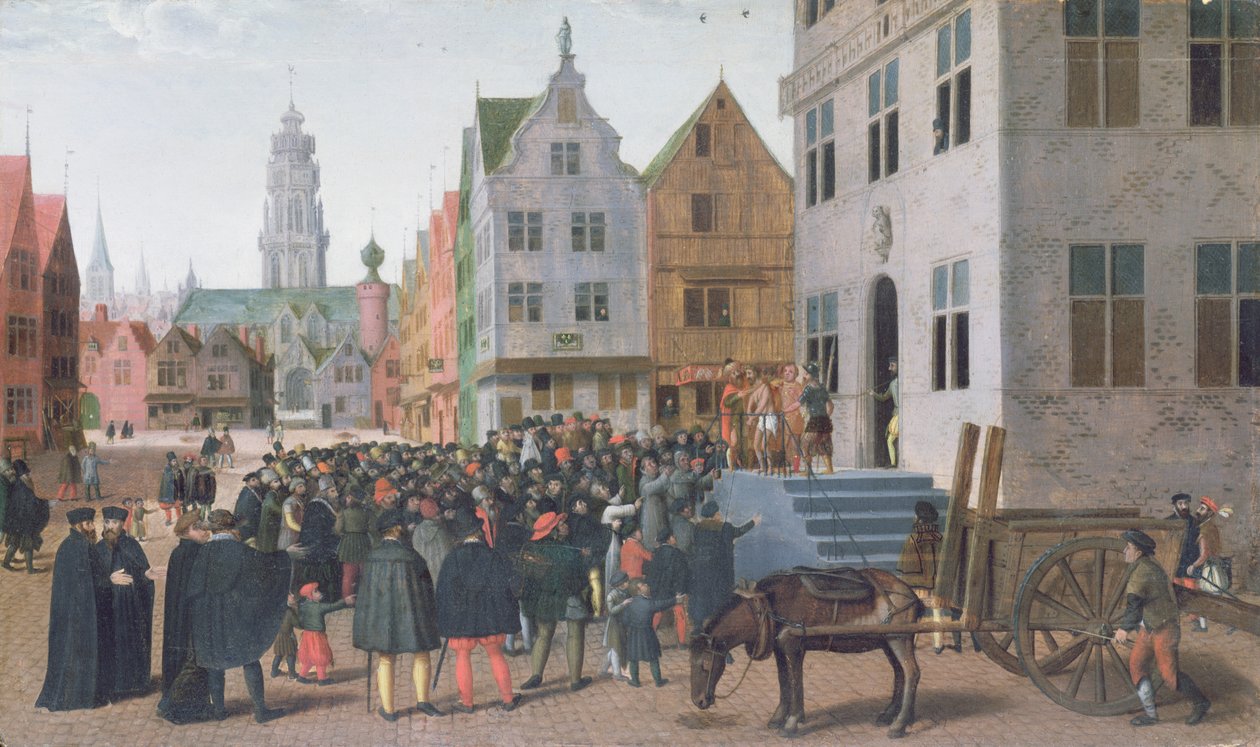 Ecce Homo (Christ présenté au peuple) vers 1565 - Jan Van Wechelen