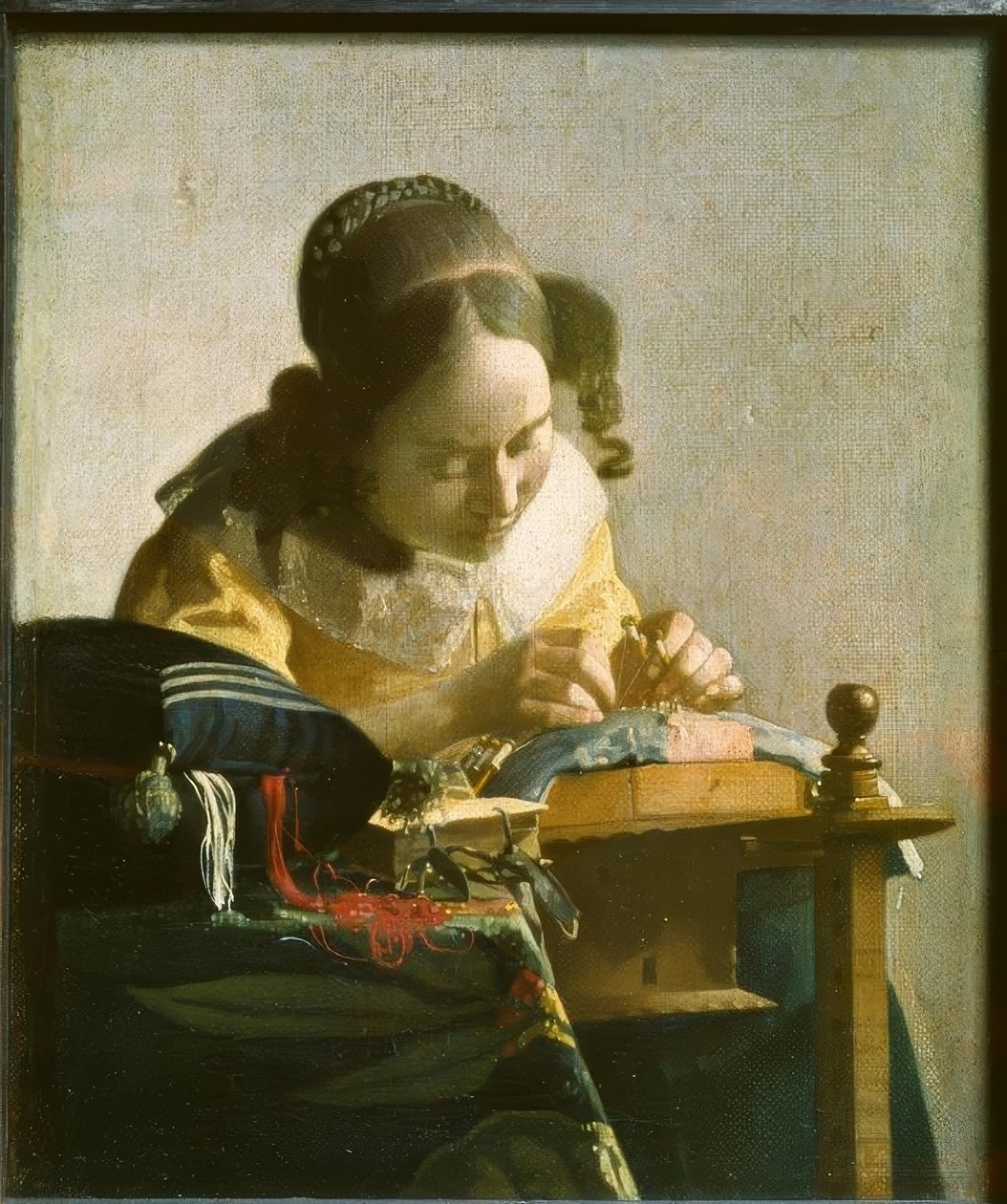 La Dentellière - Jan Vermeer van Delft