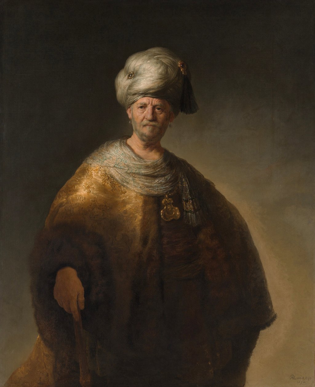 Le Noble Oriental aussi connu sous le nom de Le Noble Slave - Johannes Vermeer