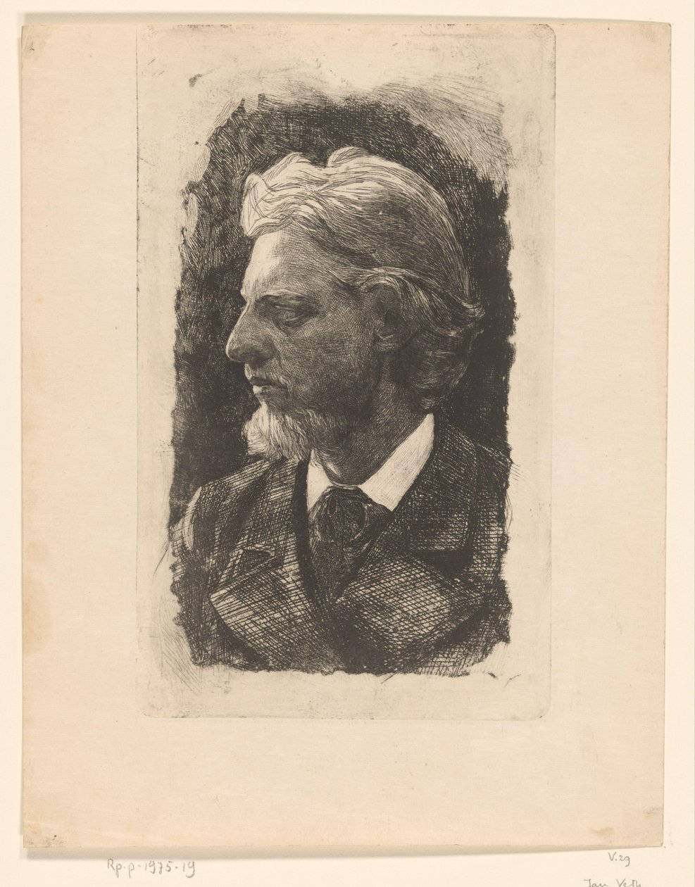 Portrait de Jacques Perk - Jan Veth