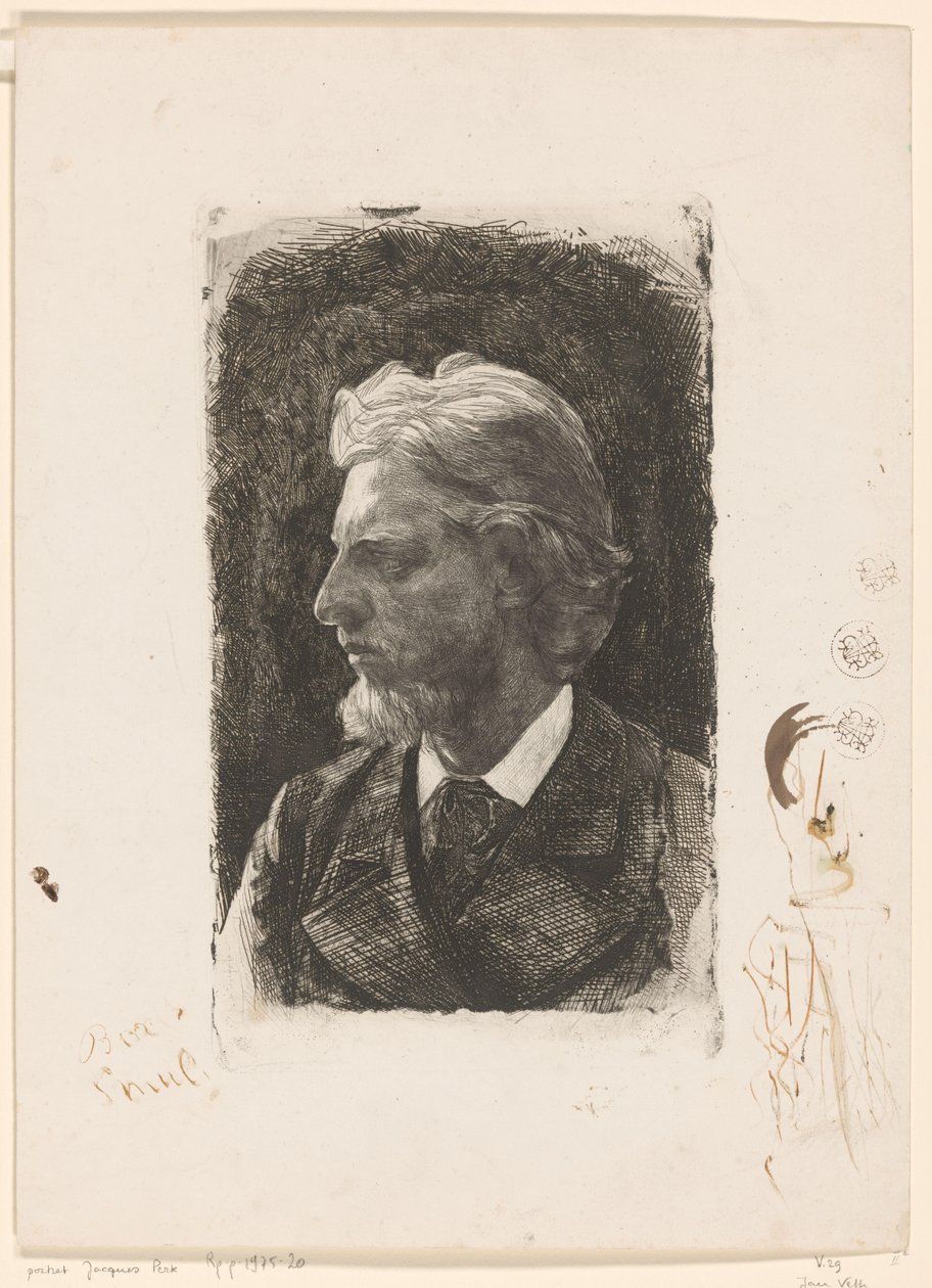Portrait de Jacques Perk - Jan Veth