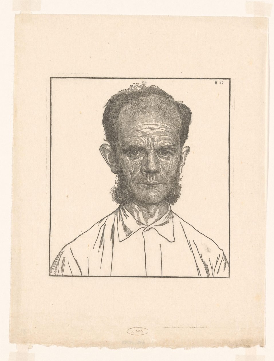 Portrait de Louw, le jardinier - Jan Veth