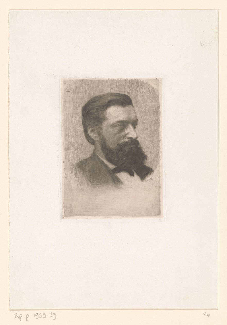 Portrait de Thomas Theodorus Hendrikus Jorissen - Jan Veth