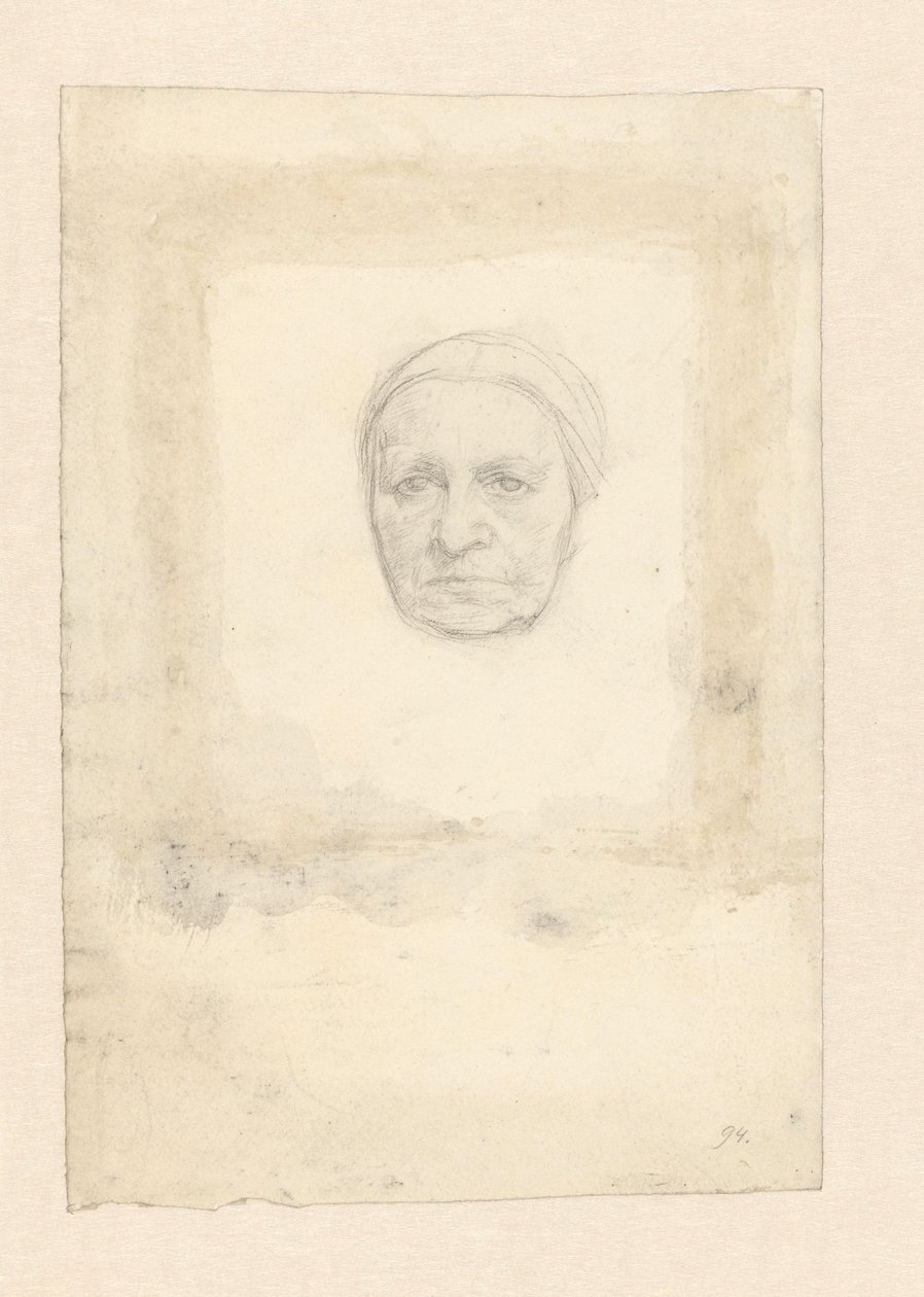 Portrait de Mme Anna Cornelia Veth-Giltay - Jan Veth
