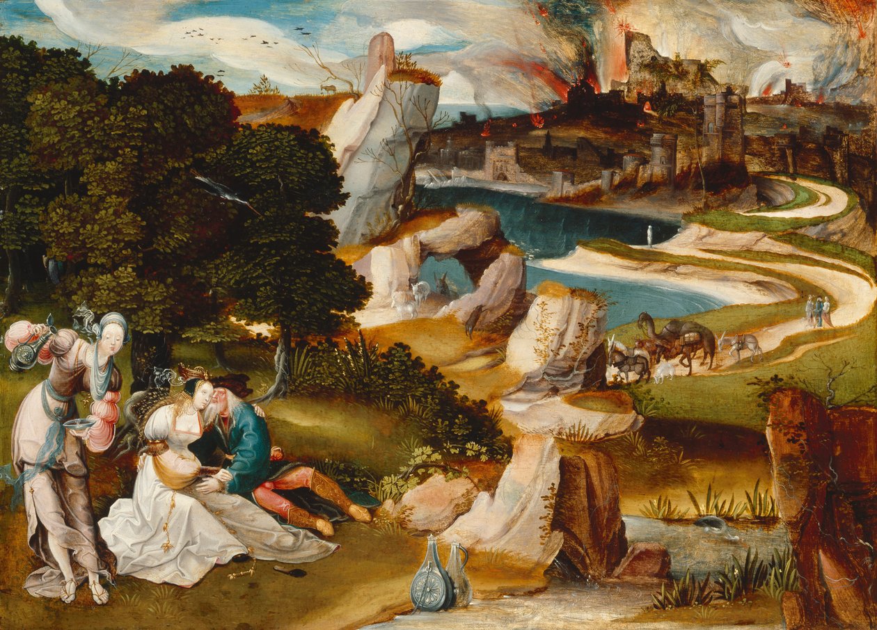 Loth et ses filles, 1523 - Jan Wellens de Cock