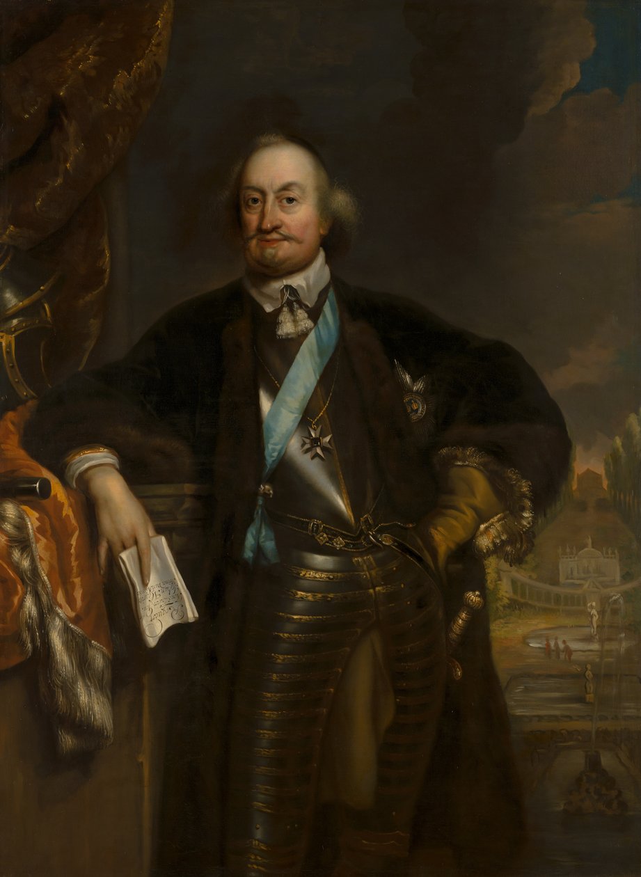 Portrait de Johan Maurits (1604-1679), comte de Nassau-Siegen, fondateur de la Mauritshuis - Jan de Baen