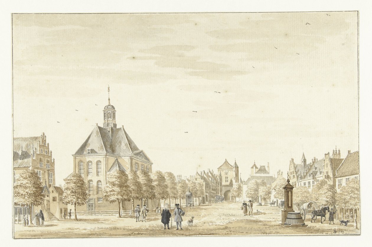 Marché à Emmerik - Jan de Beijer