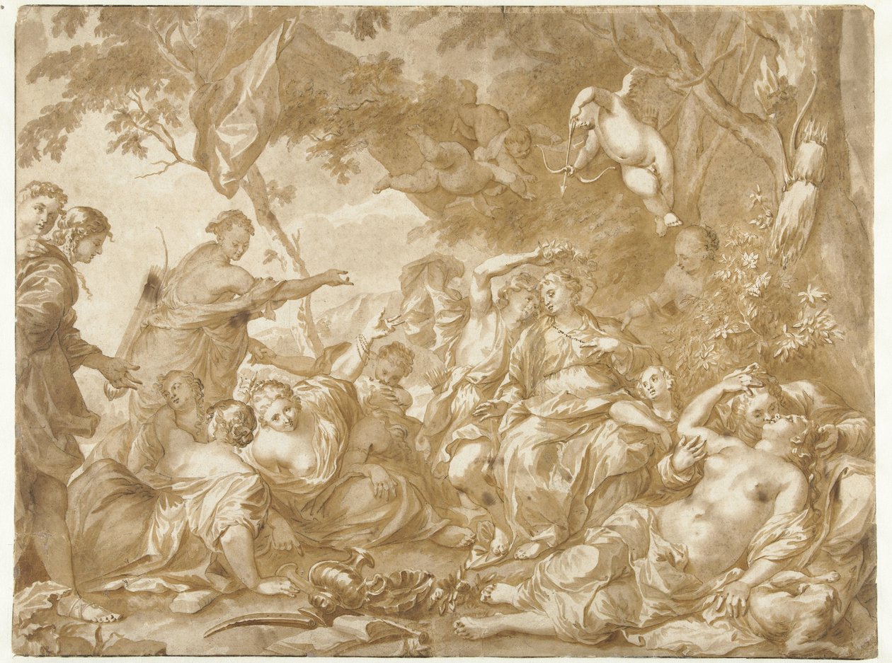 Amaryllis et Myrtillo - Jan de Bisschop