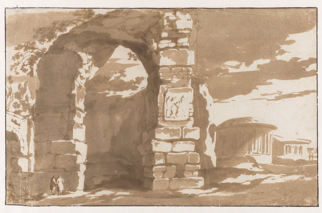 Partie des thermes de Dioclétien et S. Bernardo alle Terme - Jan de Bisschop