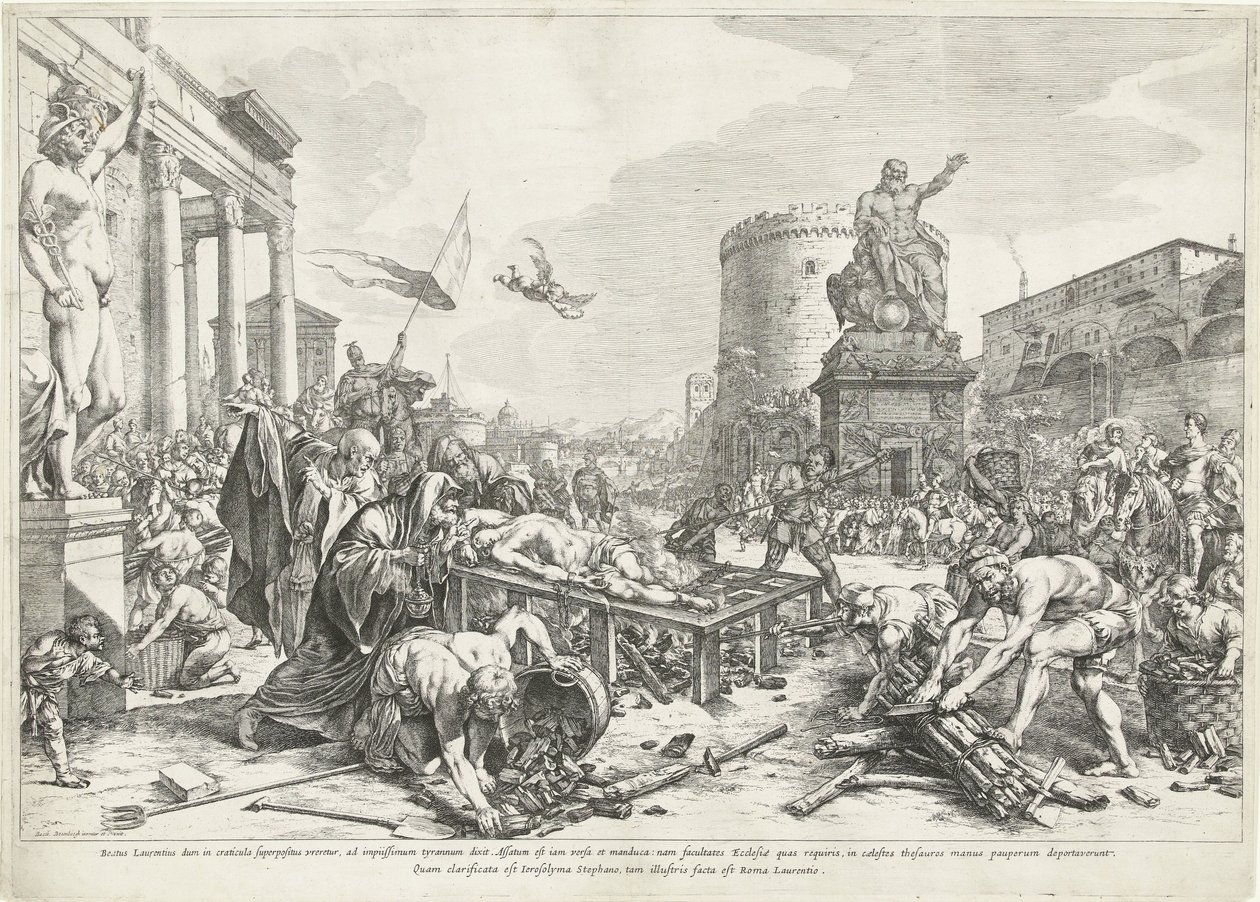Martyr de Saint Laurent - Jan de Bisschop