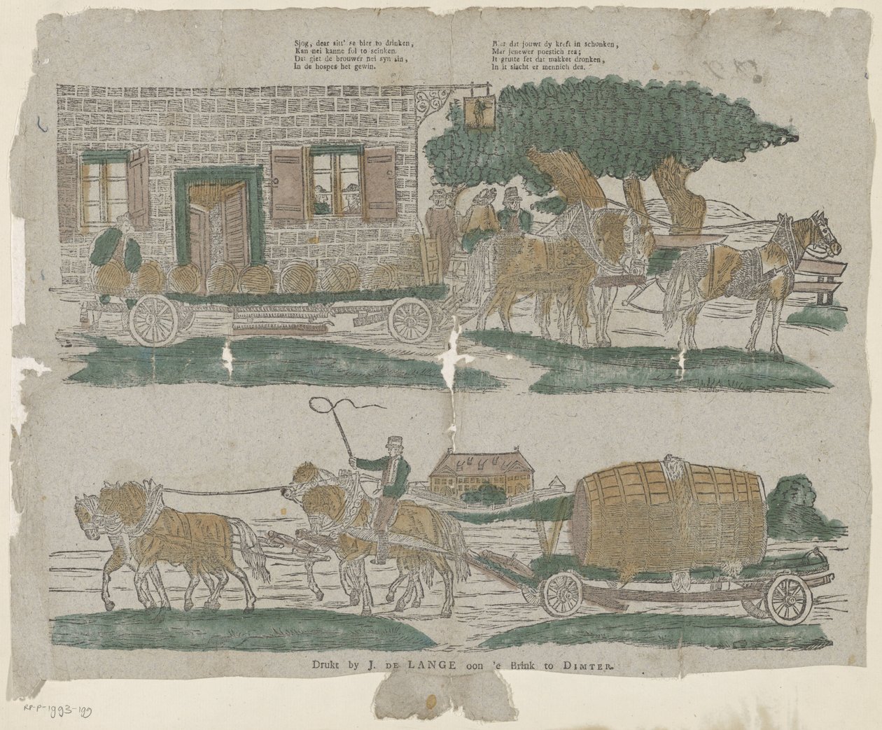 Chariots de bière - Jan de Lange (II)