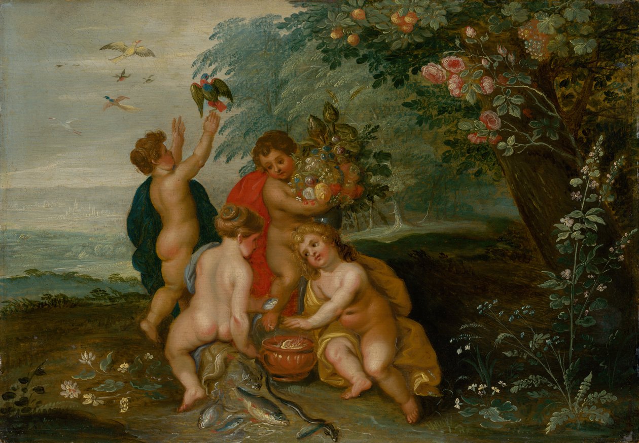 Allégorie des quatre éléments, vers 1610 - Jan the Elder Brueghel