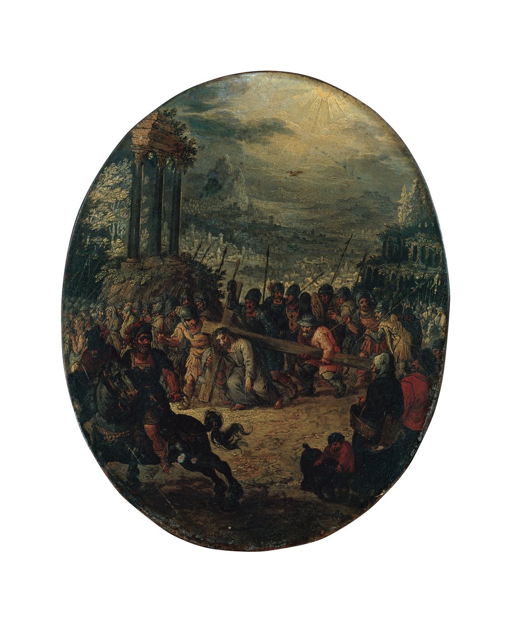Le Christ sur le chemin du Calvaire - Jan the Elder Brueghel