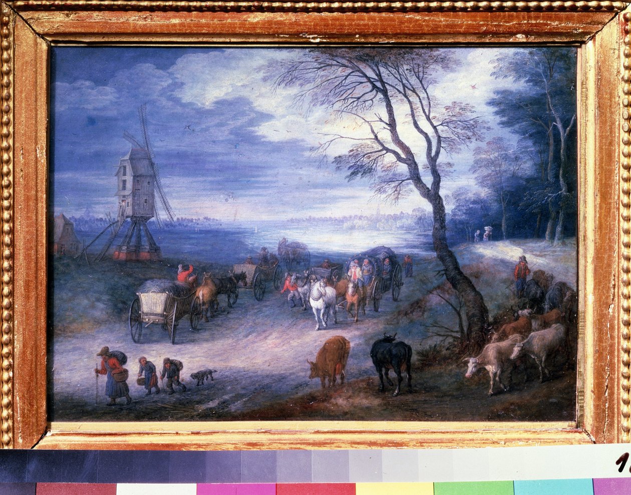 Paysage au moulin - Jan the Elder Brueghel