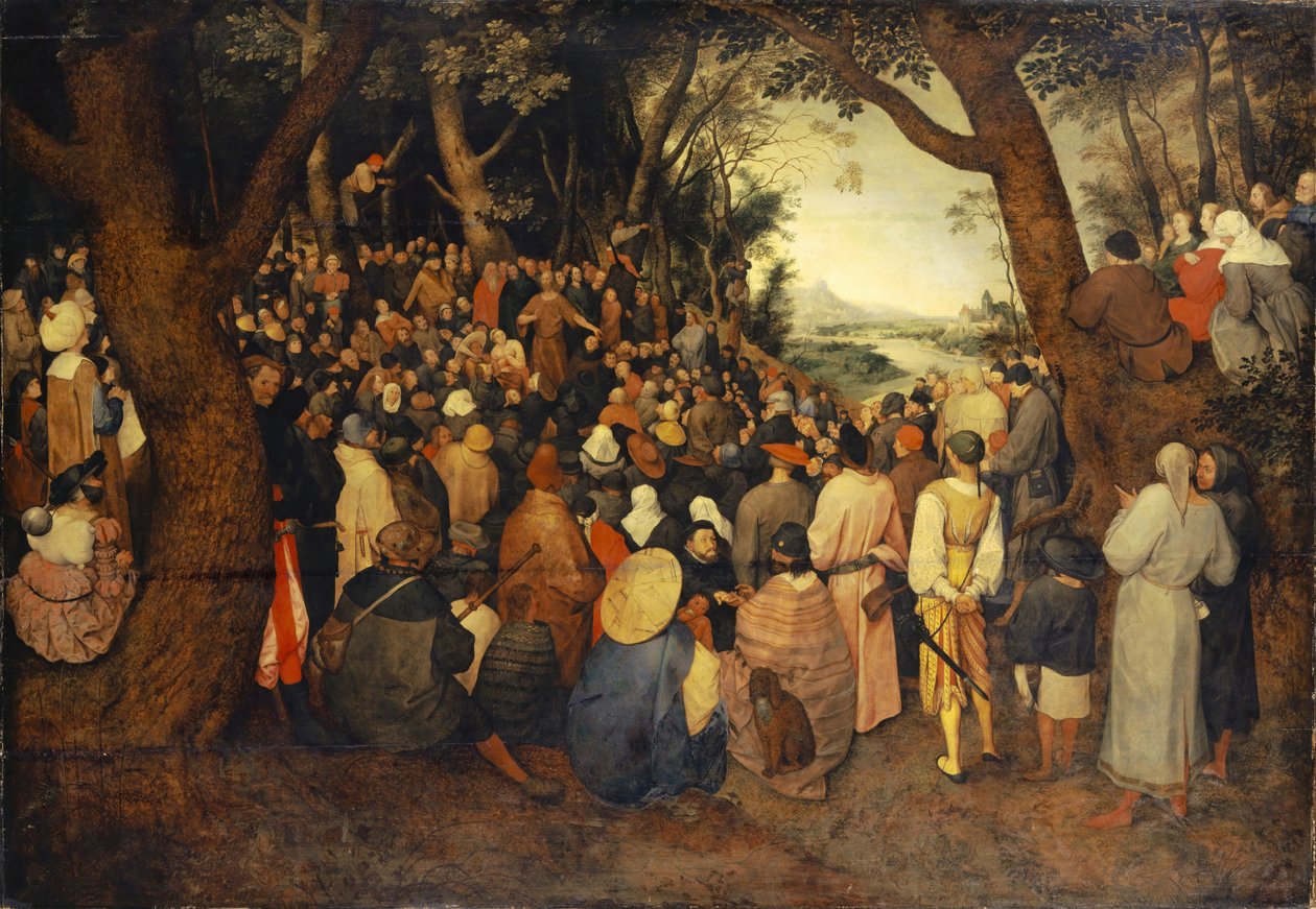 Le sermon de Saint Jean-Baptiste, c.1598 - Jan the Elder Brueghel