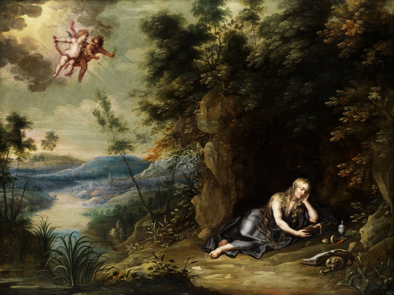 Marie-Madeleine en ermite - Jan van Balen