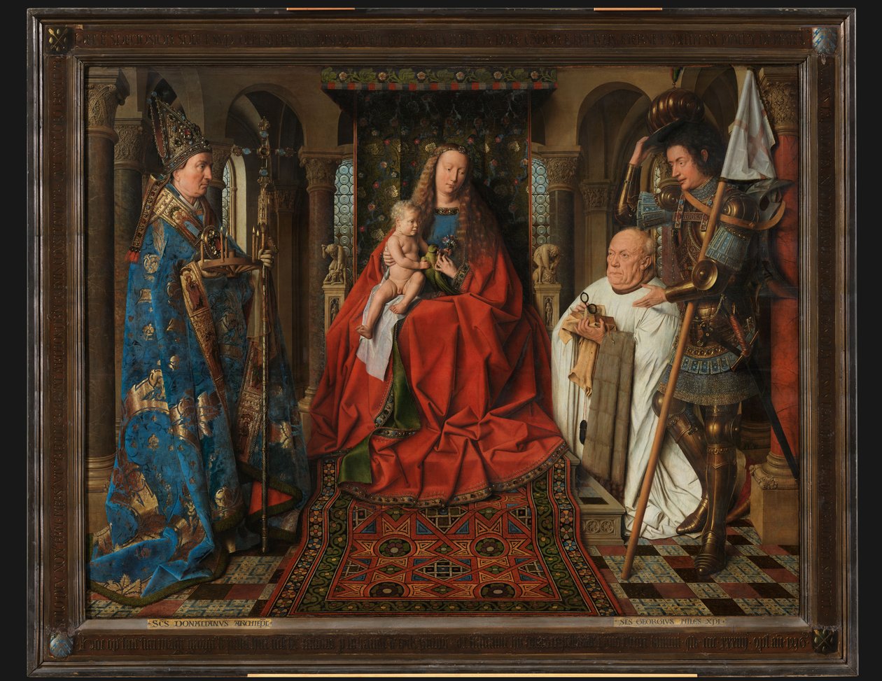 Madone avec le chanoine Joris van der Paele - Jan van Eyck